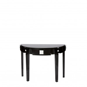 Консольный стол с черной гранитной столешницей 