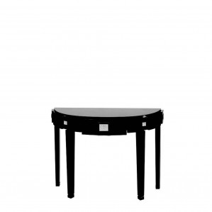 Консольный стол с черной гранитной столешницей 