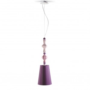 Подвесная лампа II (розовый / фиолетовый) 170 х 23см