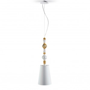 Подвесная лампа II (золотой / белый) 170 х 23см