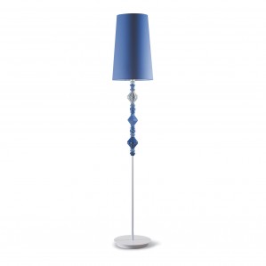 Торшер, напольный светильник II ((синий / белый) 181 х 32см