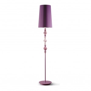 Торшер, напольный светильник II ((розовый / фиолетовый) 181 х 32см