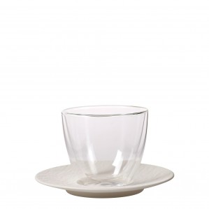 Чашка Café au lait с блюдцем 0,3л