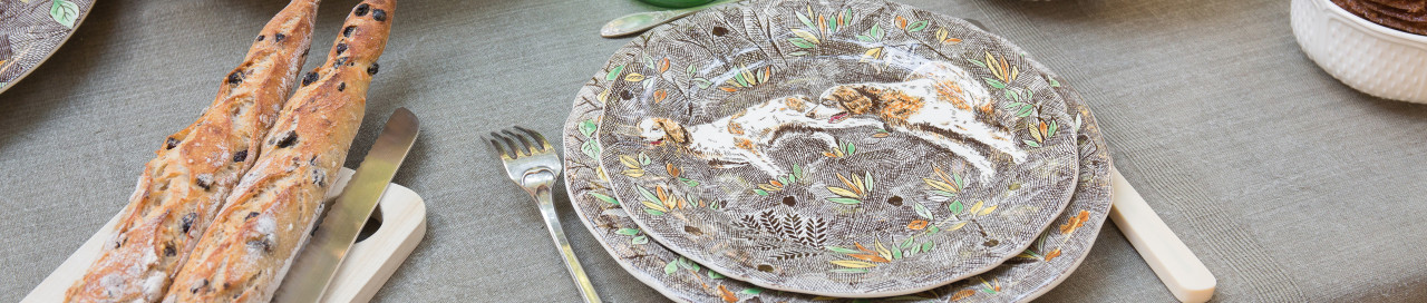 Тарелка десертная 