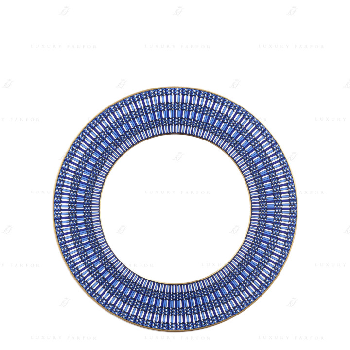 Тарелка главная 27см, 2шт. коллекции Arcadia Blue бренда Baccarat
