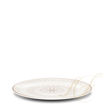 Тарелка десертная 16см коллекции Arcadia Gold бренда Baccarat