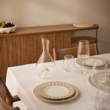 Тарелка главная, 2шт. 27см коллекции Arcadia Gold бренда Baccarat