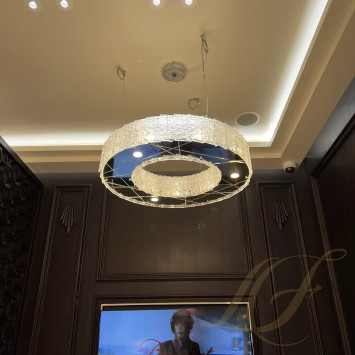 Потолочный светильник 287 x 84см коллекции Tuile De Cristal 