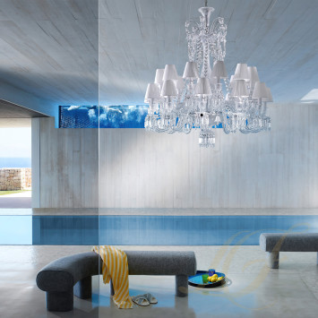 Люстра на 8 свечей 74 x 67см коллекции Zenith бренда Baccarat