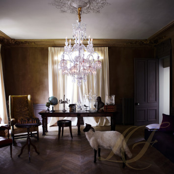 Люстра на 24 свечей 161 x 103см коллекции Solstice бренда Baccarat