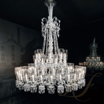 Люстра на 64 свечей 230 x 170см коллекции Zenith бренда Baccarat