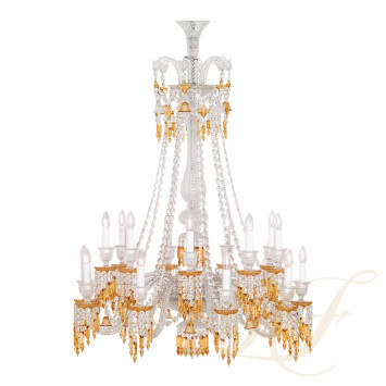 Люстра на 18 свечей (длинный) 136 x 100см коллекции Zenith Charleston бренда Baccarat