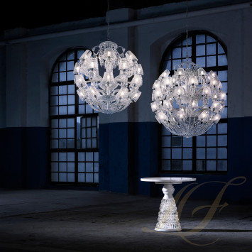 Люстра на 40 свечей 145 x 130см коллекции Le Roi Soleil бренда Baccarat