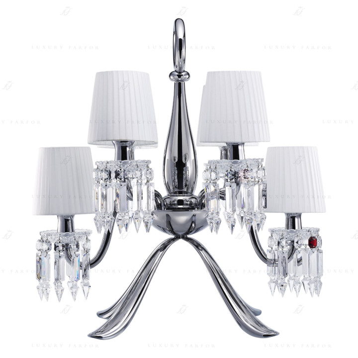 Люстра на 6 свечей 57 х 53см коллекции Zenith Nomade бренда Baccarat