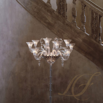 Канделябр на 12 свечей с плафонами 211 x 97см коллекции Mille Nuits бренда Baccarat