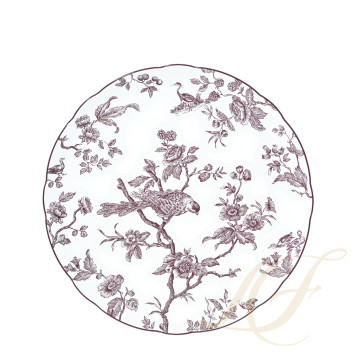 Тарелка тортовая 32см коллекции Albertine Prune бренда Bernardaud