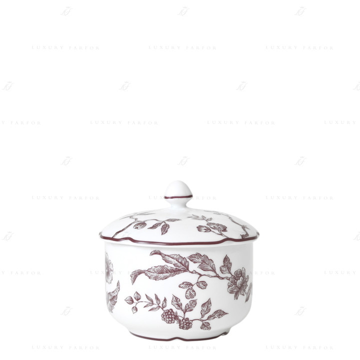 Сахарница 270мл коллекции Albertine Prune бренда Bernardaud