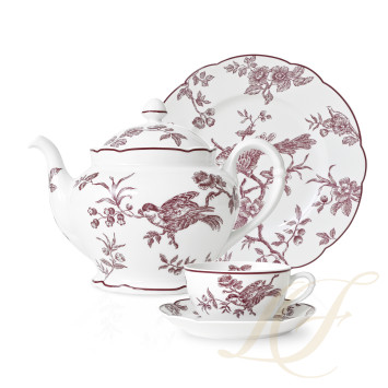 Коллекция Albertine Prune бренда Bernardaud