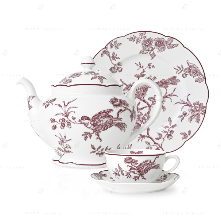 Коллекция Albertine Prune бренда Bernardaud
