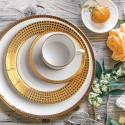 Столовый сервиз на 6 персон коллекции Athena Or бренда Bernardaud