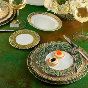 Блюдо для гарнира 23x12см коллекции Augusta бренда Bernardaud