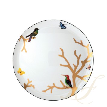 Тарелка тортовая 32см коллекции Aux Oiseaux бренда Bernardaud