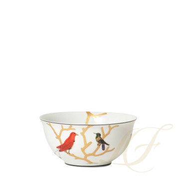 Чаша для спагетти 17см коллекции Aux Oiseaux бренда Bernardaud