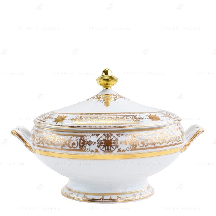 Супница 2л коллекции Aux Rois Or бренда Bernardaud