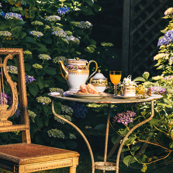 Чайный сервиз на 6 персон коллекции Botanique бренда Bernardaud