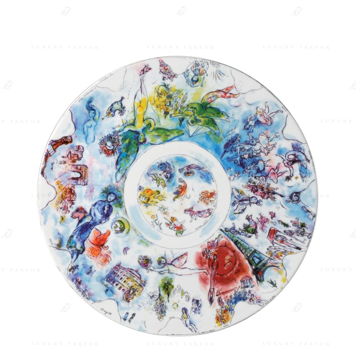 Блюдо круглое 36см коллекции Collection Marc Chagall бренда Bernardaud