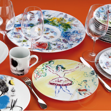Блюдо круглое 36см коллекции Collection Marc Chagall бренда Bernardaud