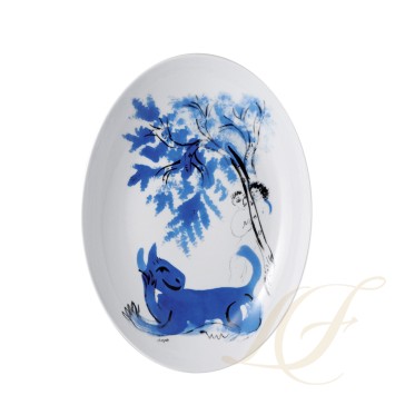 Блюдо овальное 39х28см коллекции Collection Marc Chagall бренда Bernardaud