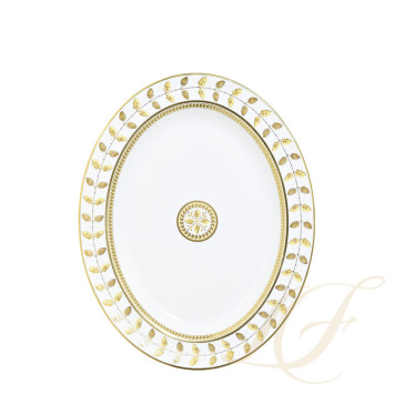 Блюдо овальное 33см коллекции Constance Jaune бренда Bernardaud