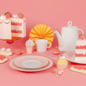 Коллекция Ecume Rose De Coree бренда Bernardaud