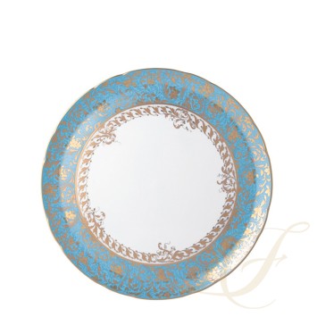 Тарелка глубокая 29см коллекции Eden Turquoise бренда Bernardaud