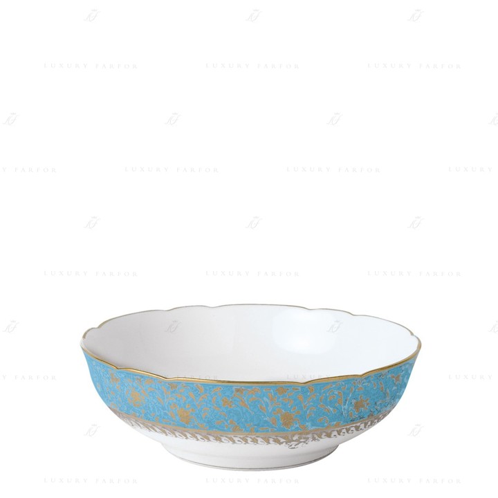 Салатник 25см коллекции Eden Turquoise бренда Bernardaud