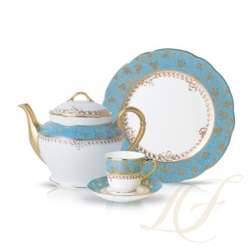 Коллекция Eden Turquoise бренда Bernardaud