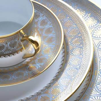 Столовый сервиз на 6 персон коллекции Elysee бренда Bernardaud