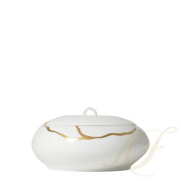 Икорница 23см коллекции Kintsugi - Sarkis бренда Bernardaud