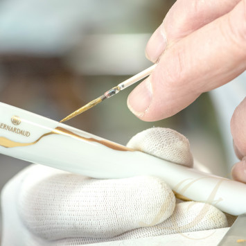 Столовый нож 23см, 2шт. коллекции Kintsugi - Sarkis бренда Bernardaud