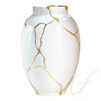 Ваза 57см коллекции Kintsugi - Sarkis (Лимитированная серия на 99 пред.) бренда Bernardaud