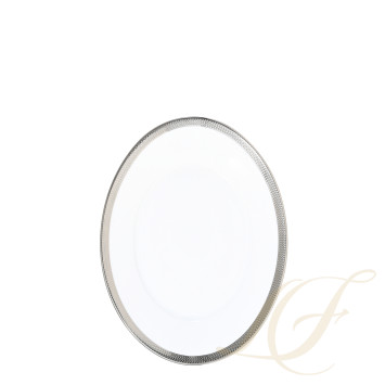 Блюдо для гарнира 23x12см коллекции Maille Platine бренда Bernardaud
