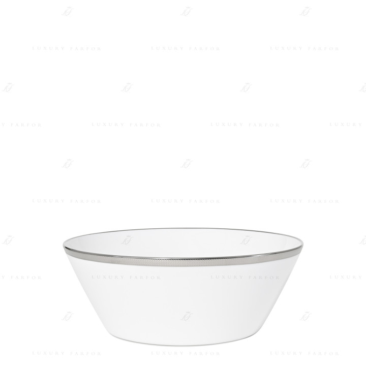 Салатник 24см коллекции Maille Platine бренда Bernardaud