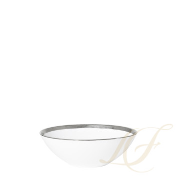 Чаша для мюсли 17см коллекции Maille Platine бренда Bernardaud