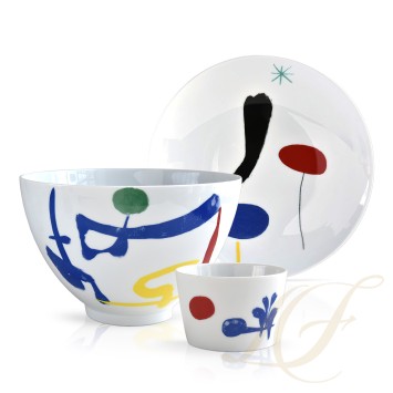 Коллекция Parler Seul - Joan Miro бренда Bernardaud