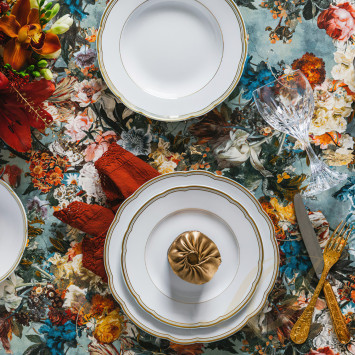 Тарелка главная 26см коллекции Pompadour бренда Bernardaud