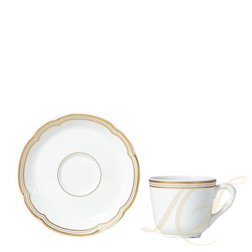 Чашка эспрессо с блюдцем  бренда Bernardaud