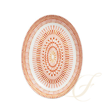 Блюдо овальное 39x28см коллекции Terra Rosa бренда Bernardaud