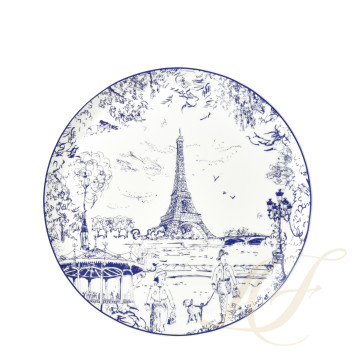 Тарелка тортовая 32см коллекции Tout Paris бренда Bernardaud