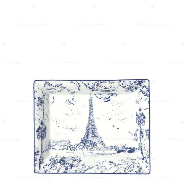 Блюдо прямоугольное 20x16см коллекции Tout Paris бренда Bernardaud